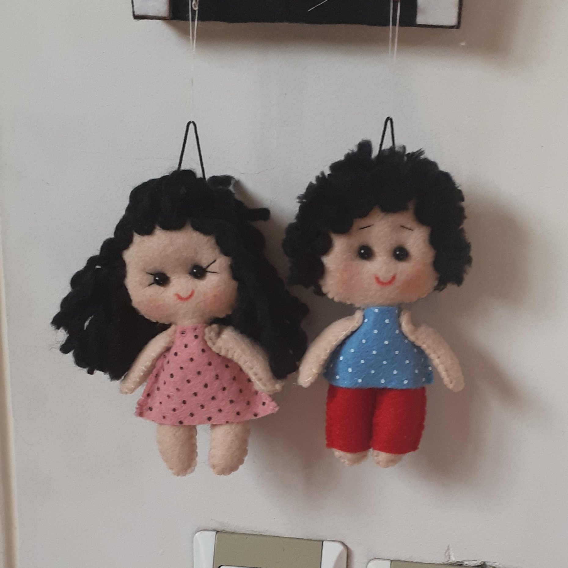 آویز دختر و پسر