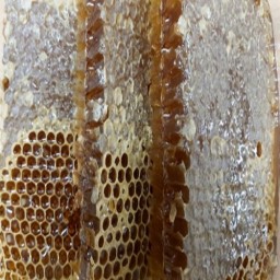 عسل موم دار همراه با شهد بهاره طبیعی سبلان (مستقیم از زنبوردار )یک کیلو گرم