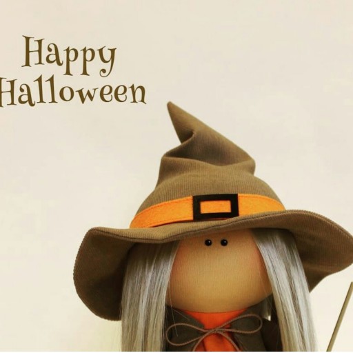 عروسک روسی دستساز جادوگر هالووین