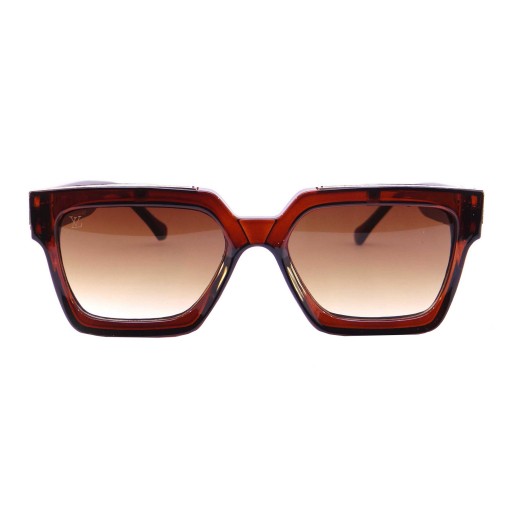 عینک آفتابی مردانه و زنانه لویی ویتون میلیونر مدل M96006WN رنگ قهوه ای