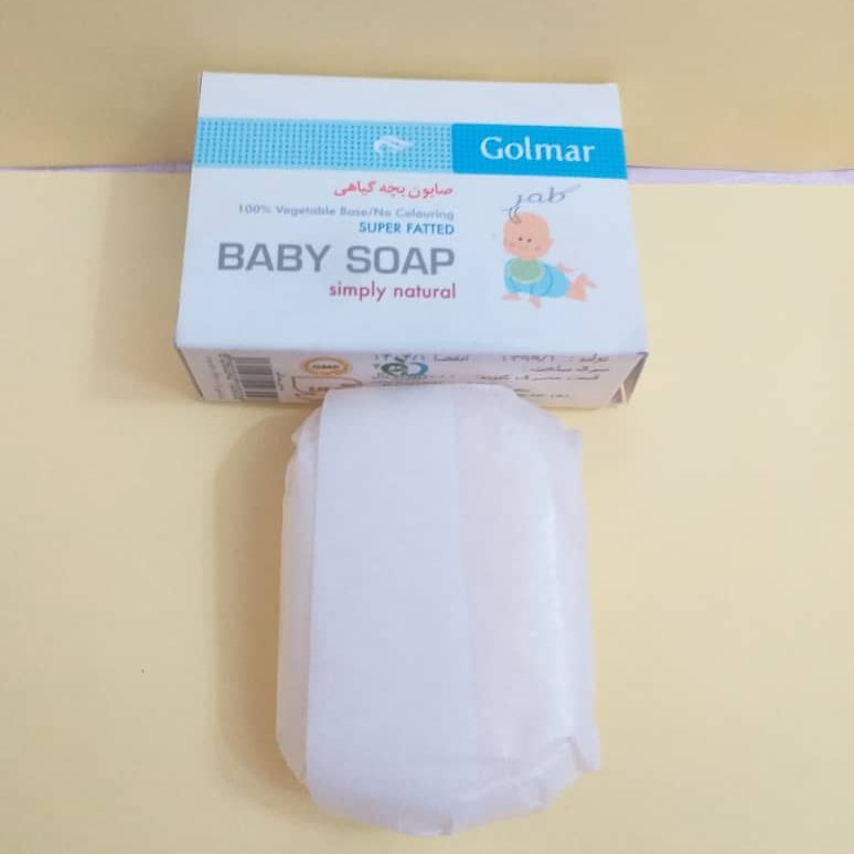 صابون بچه گیاهی گلمر