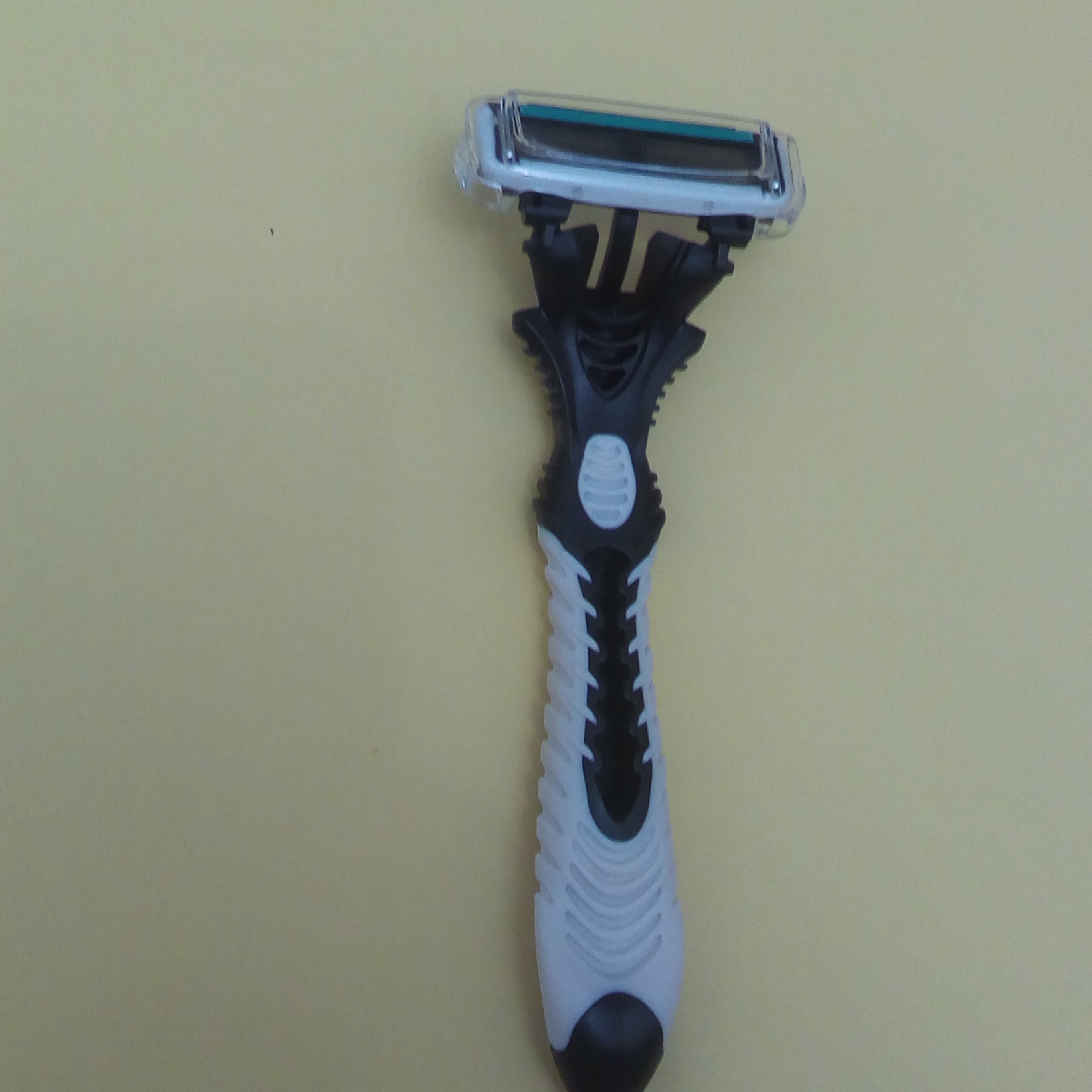 تیغ شش لبه یکبارمصرف تکی جلدآبی