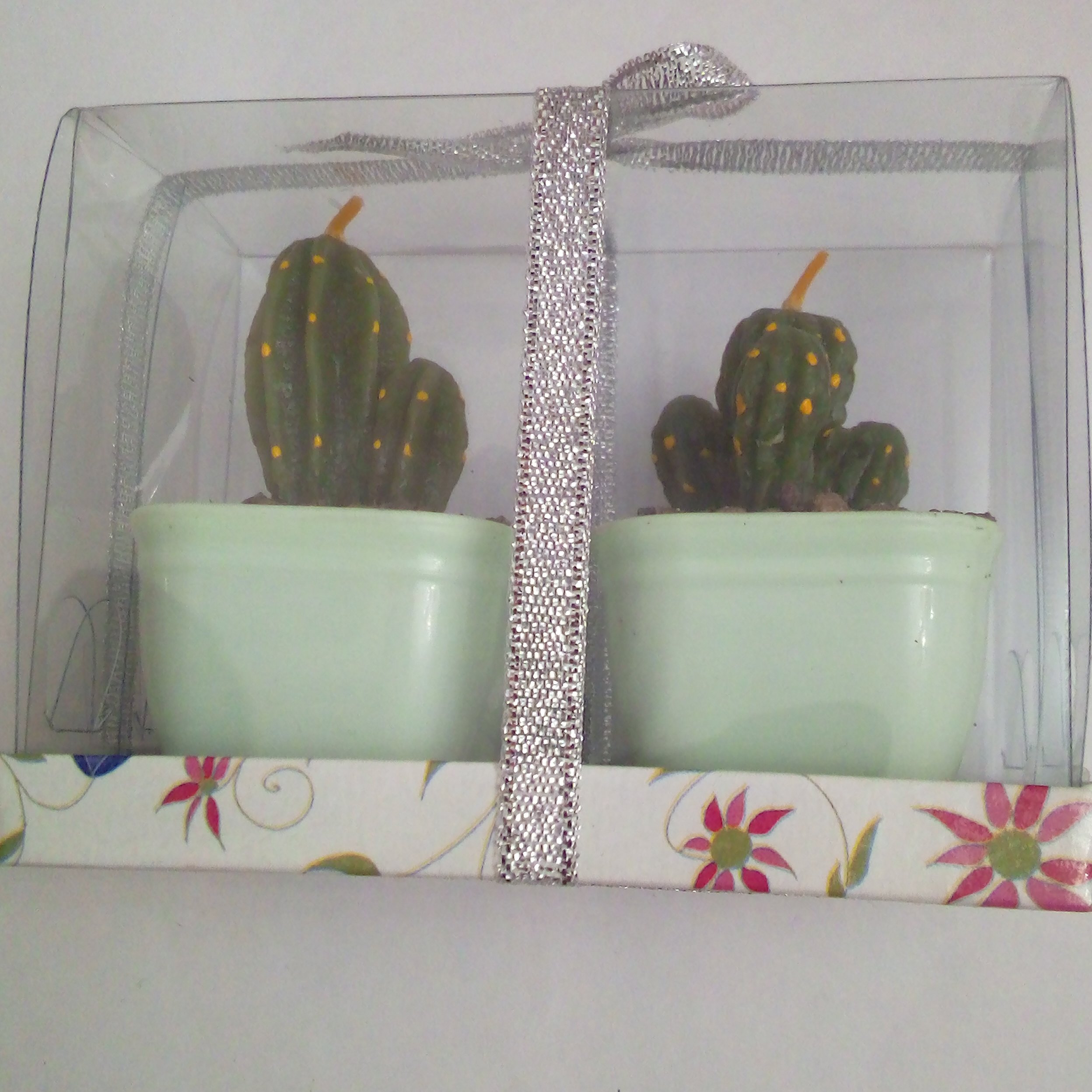 شمع طرح کاکتوس