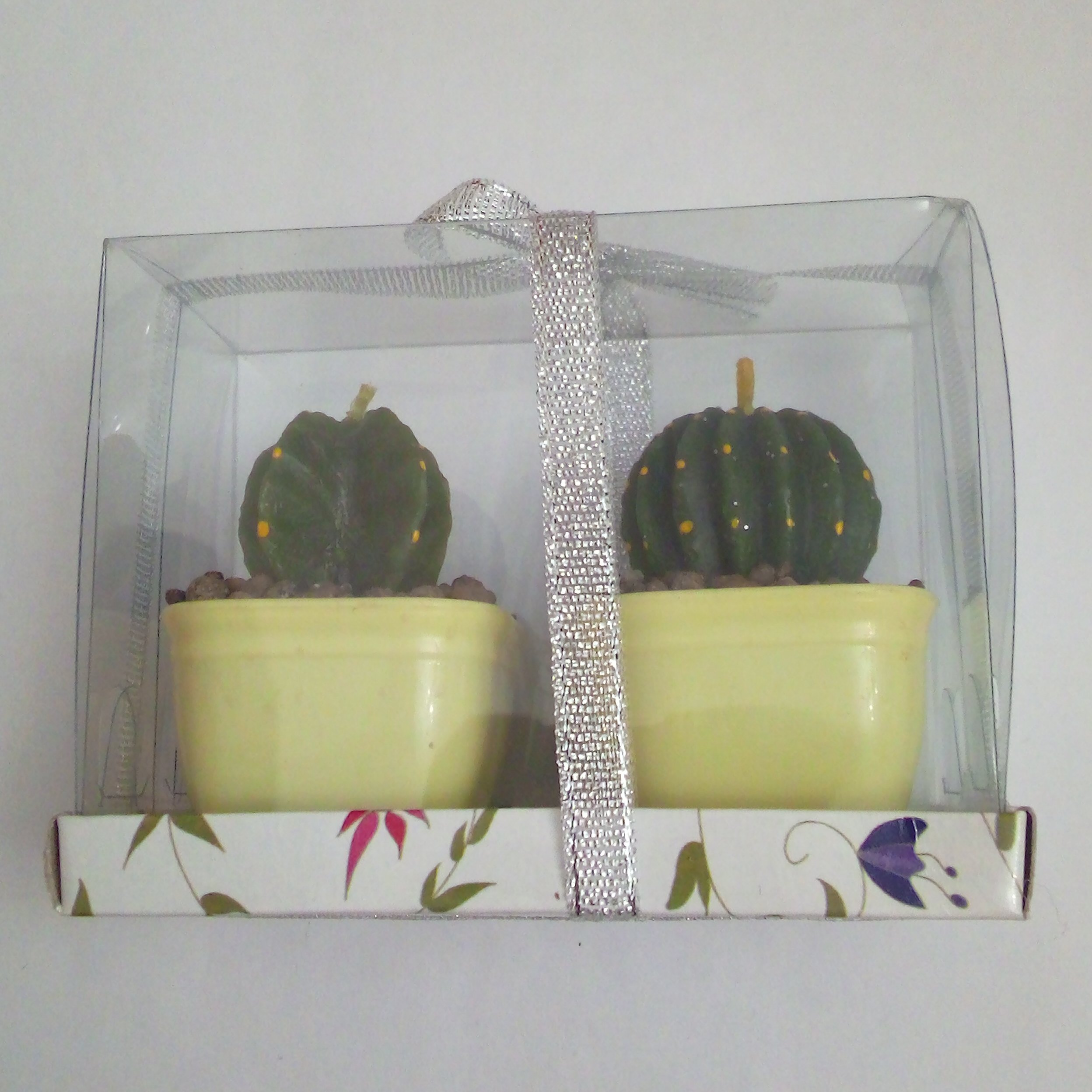 شمع طرح کاکتوس