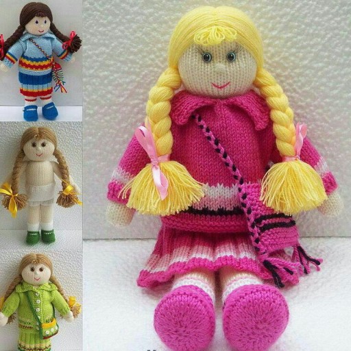 عروسک های دستباف