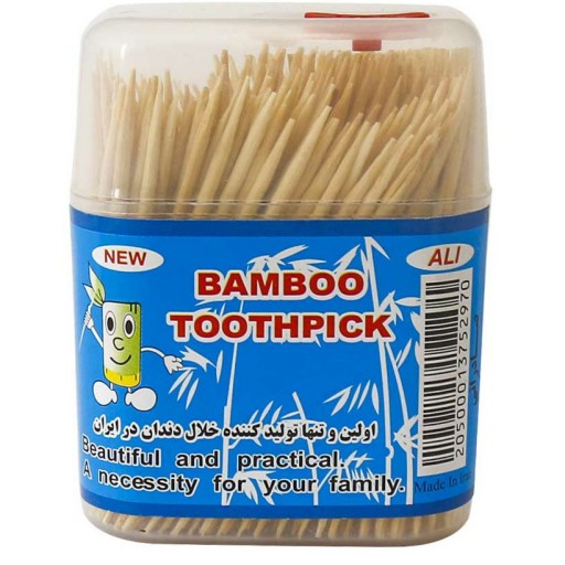 خلال دندان بامبو 
100 عددی
