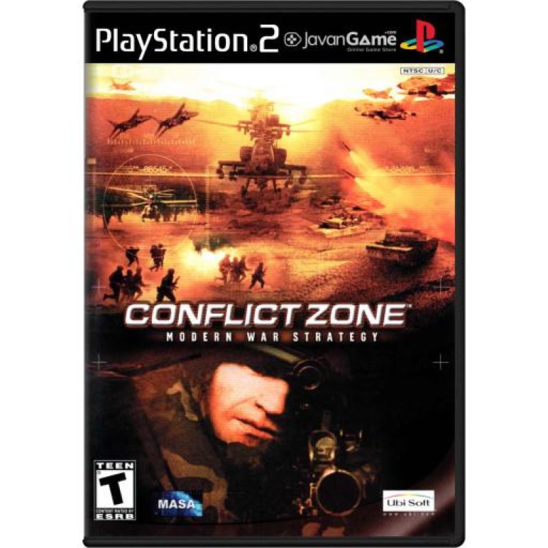 Jeu PlayStation 2 Conflict Zone - Stratégie De Guerre Moderne - Version Française, Bon état