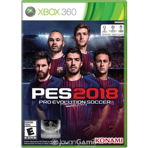 بازی PES 2018 برای Xbox 360