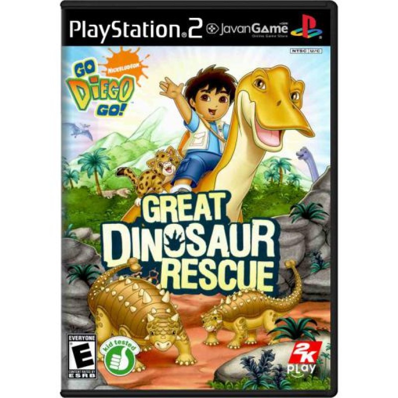 بازی Nickelodeon Go Diego Go! Great Dinosaur Rescue برای PS2
