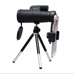 دوربین تک چشمی Kingopt مدل 10x42 با پایه و رابط عکاسی موبایل