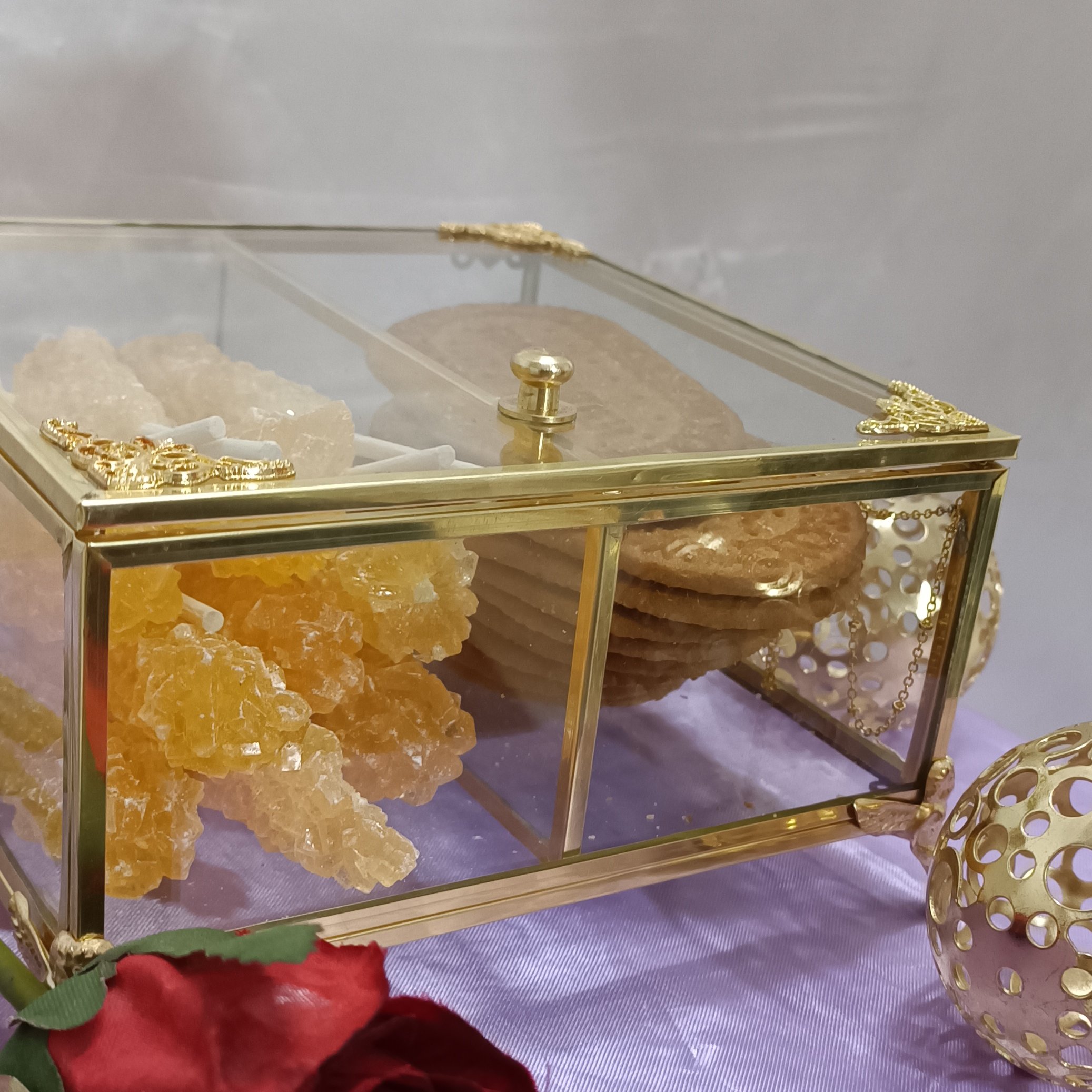 باکس پذیرایی مربع سایزکوچک