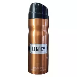 اسپری مردانه ام کی تی مدل legacy حجم 200 میلی لیتر