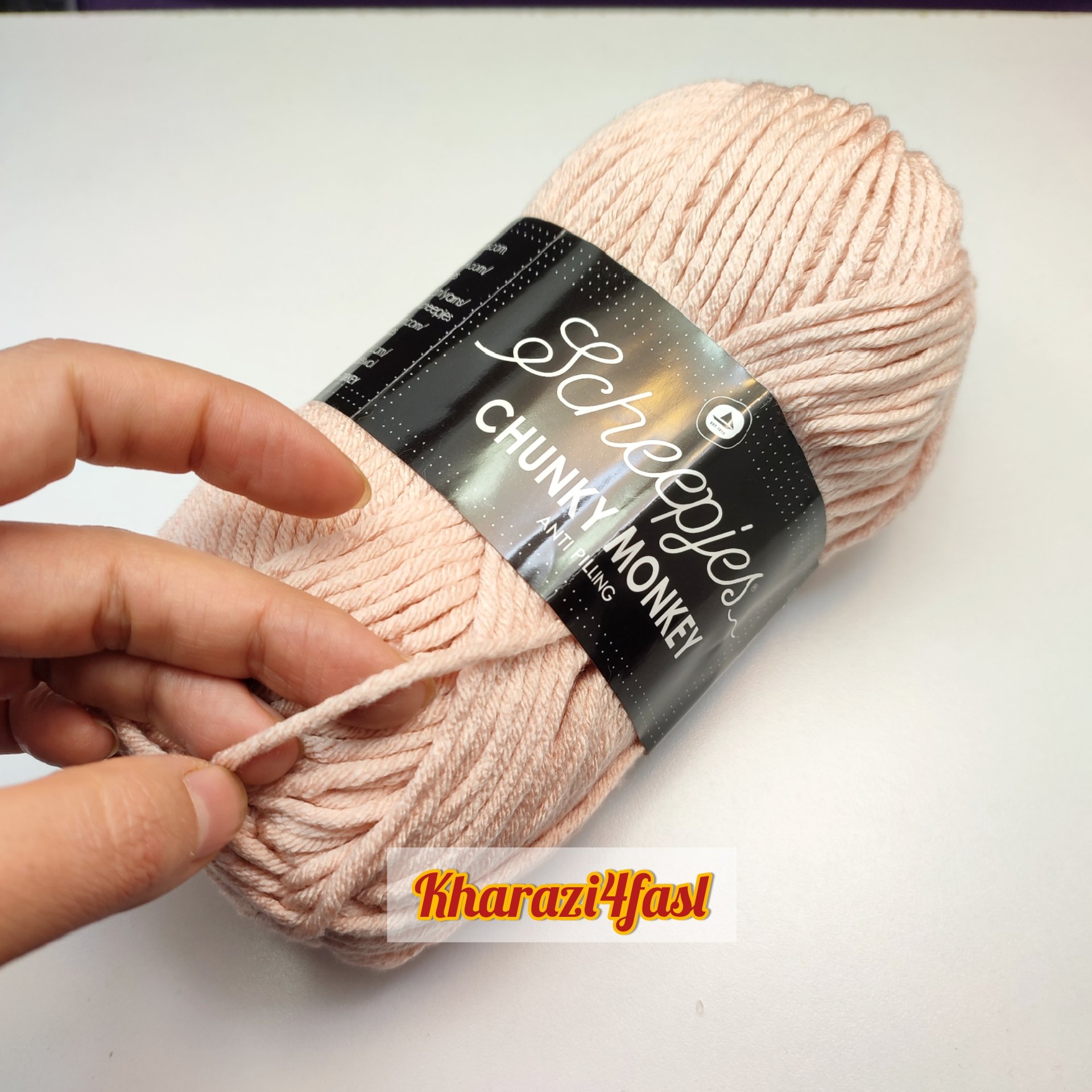 کاموا چانکی مانکی کدرنگ 141312 محصول کشور ترکیه 100 گرمی کیفیت درجه یک