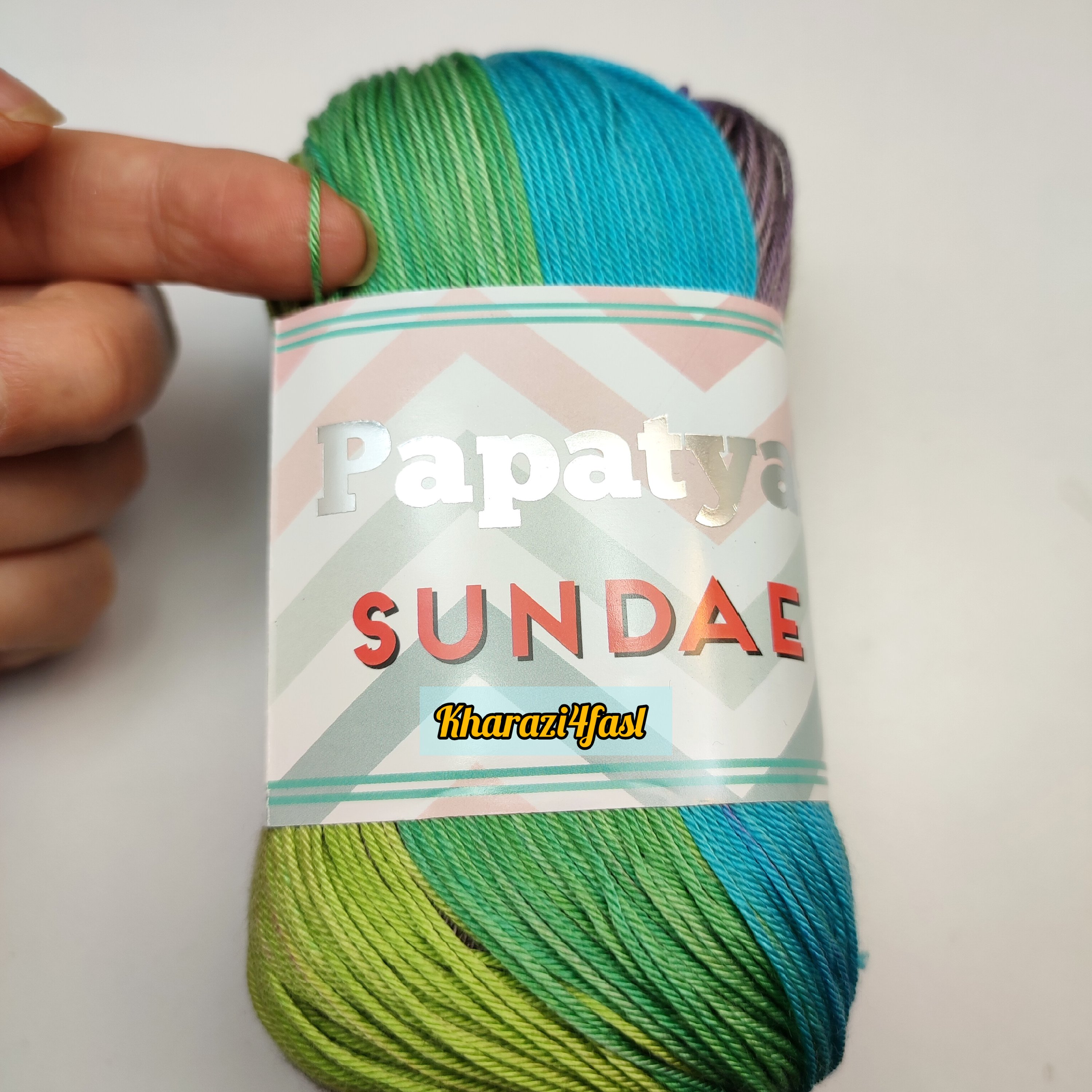  نخ اسپرت میکروفایبر کد رنگ 305  خیلی نازک محصول کشور ترکیه مارک پاپاتیا ساندی