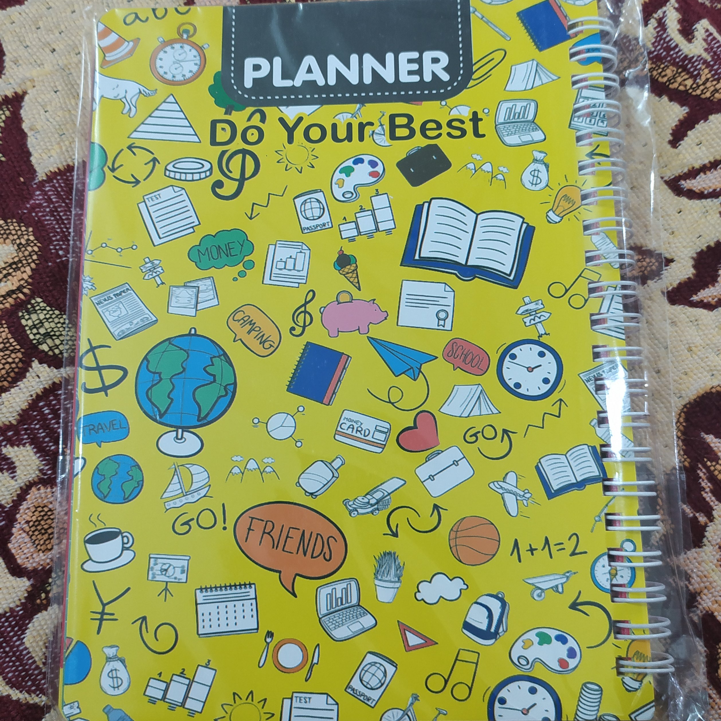 دفاتر پلنر زیبا طرح یونی وقلب