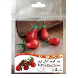 بذر گوجه گلابی قرمز بسته 30 عددی گلس گاردن