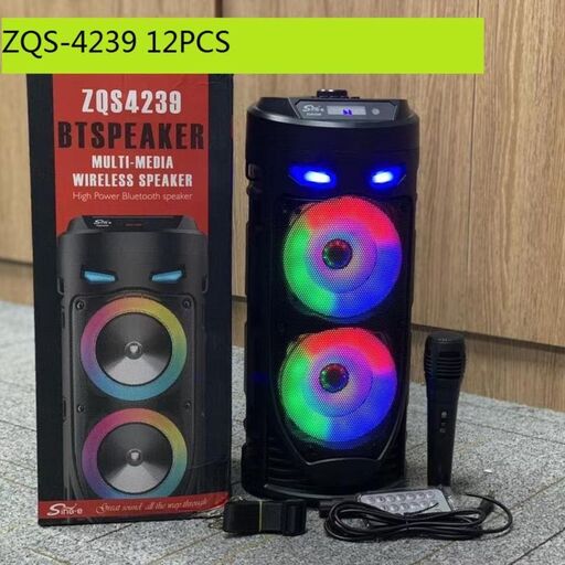 اسپیکر قابل حمل مدل ZQS-4239-اسپیکر شارژی مدل Zqs 4239 ا Speaker Zqs 4239