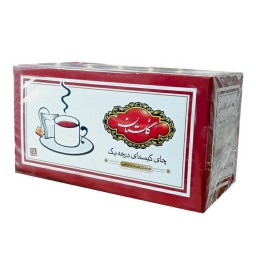 چای سیاه کیسه ای گلستان بسته 25 عددی