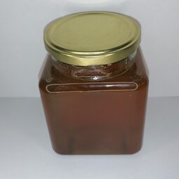 عسل یونجه درجه یک با قوطی شیشه ای (طبع گرم) 