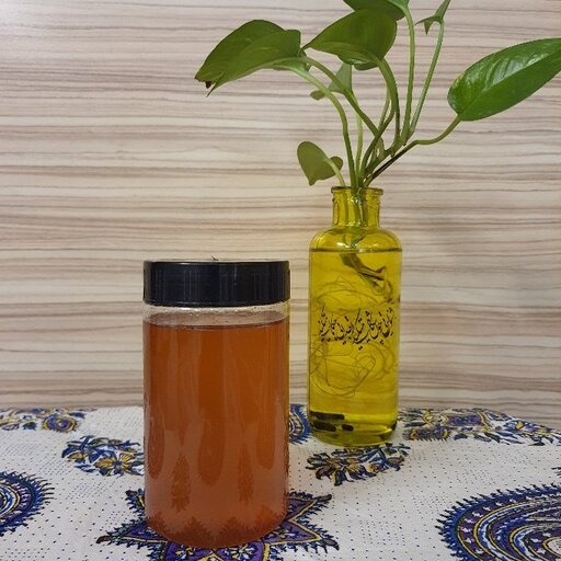 عسل بهارنارنج 900 گرمی کاملاً خالص و طبیعی با برگه آزمایش