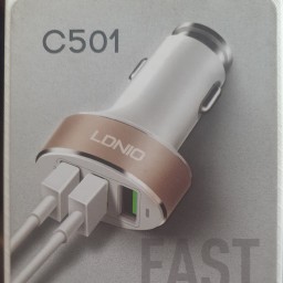 شارژر فندکی LDNIO C501 3USB
FAST CHARGER EXPERT
5.1A