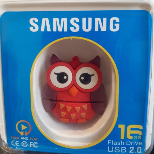 فلش عروسکی 16 گیگ سامسونگ
Flash Drive 16 GB
USB 2.0
طرح جغد، روباه