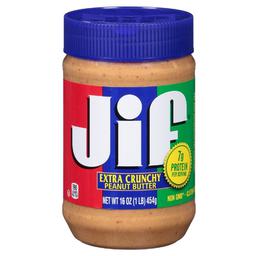 کره بادام زمینی کرانچی جیف مقدار 454 گرم
Jif Crunchy Peanut Butter