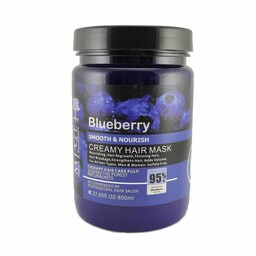 ماسک مو فری سولفات و نرم کننده بلوبری میگ  Blueberry Mige حجم 800 میل

