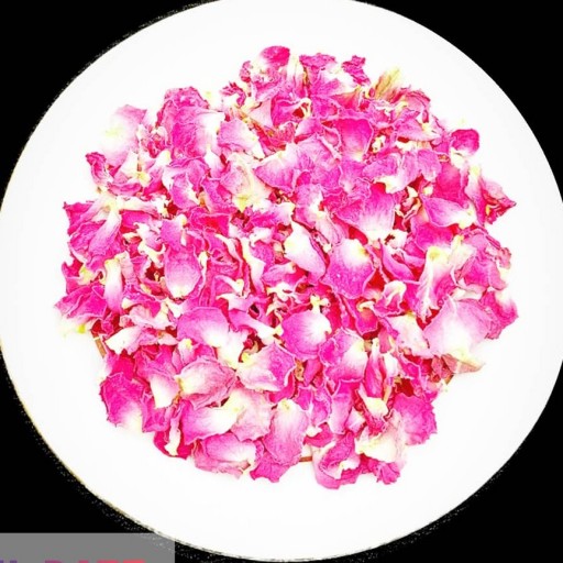 گل برگ خشک شده گل محمدی در بسته بندی 100 گرمی