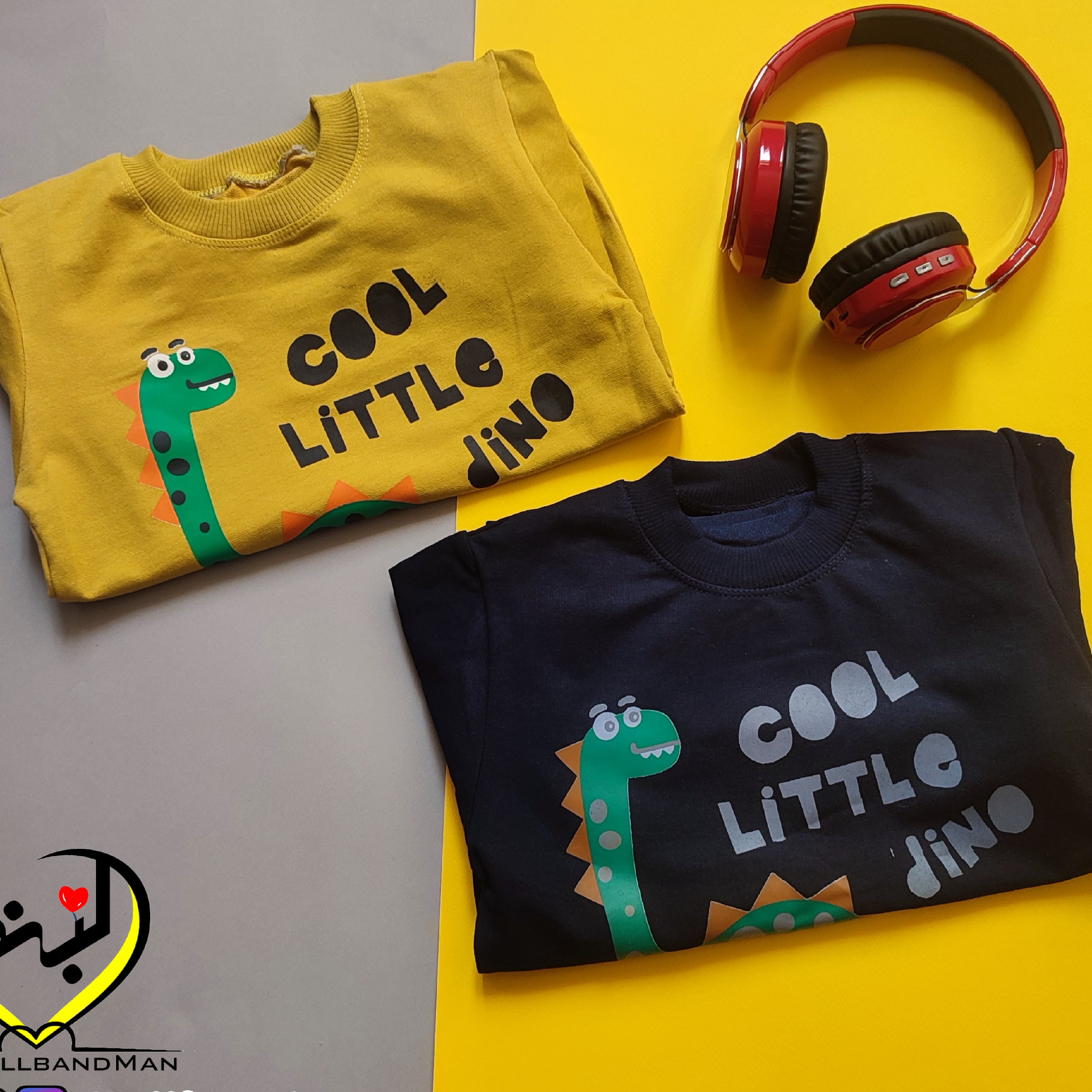 بلوز شلوار طرح دایناسور 