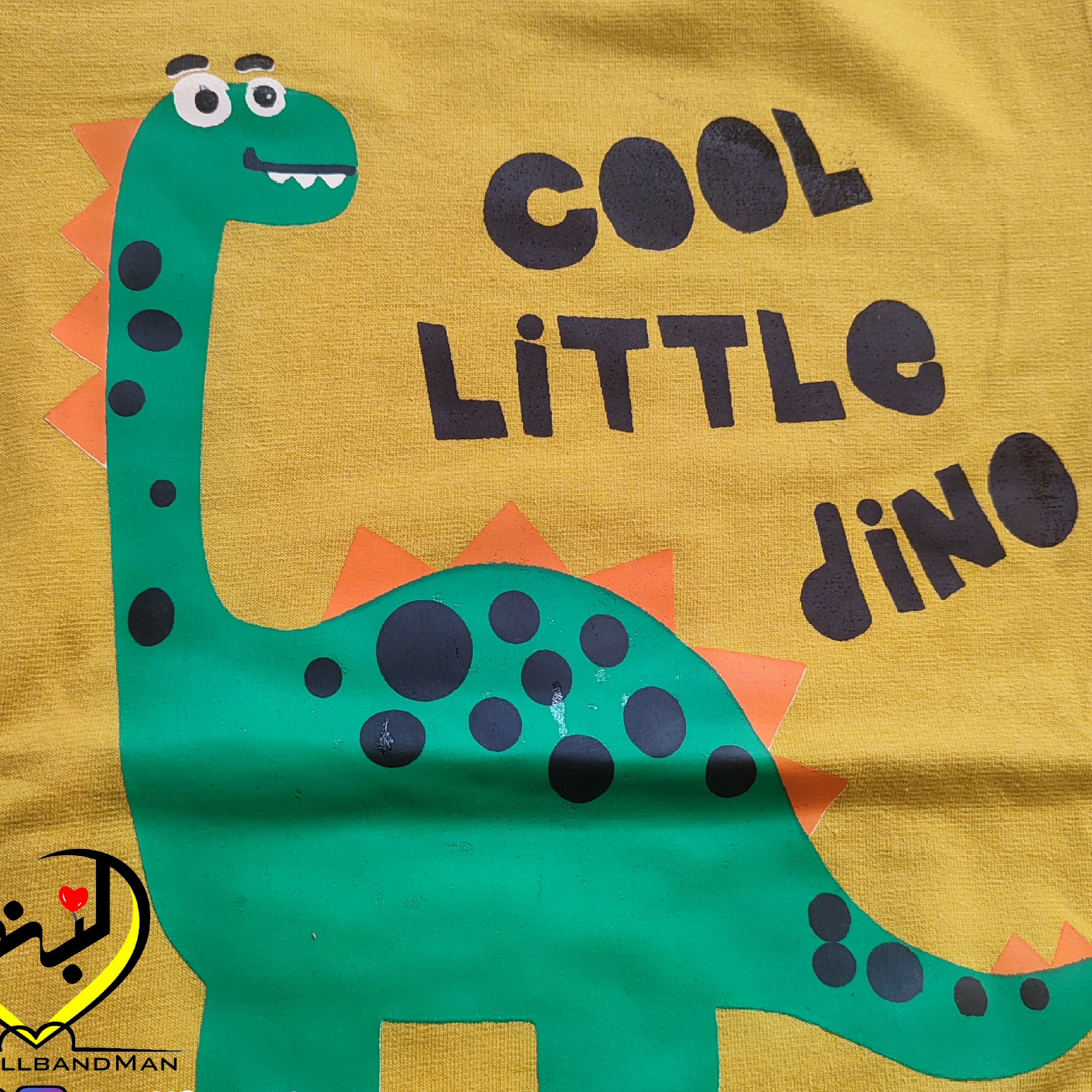 بلوز شلوار طرح دایناسور 