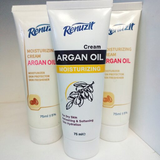 کرم مرطوب کننده رینوزیت مدل آرگان argan oil حجم 75 میلی لیتر