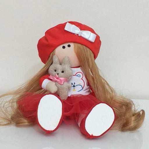 عروسک روسی سر چرخشی 25 سانت دستساز و جیگر مناسب هدیه ولنتاین