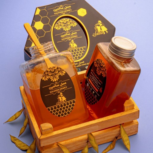 عسل ممتاز سدر (کُنار ) صالحین 1060 گرم خالص(بسته بندی صادراتی_ کادویی)