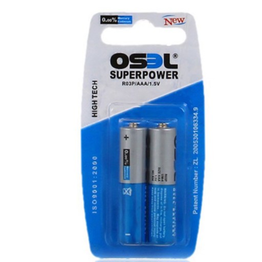 باتری AAA نیم قلم OSEL مدل R03P AAA