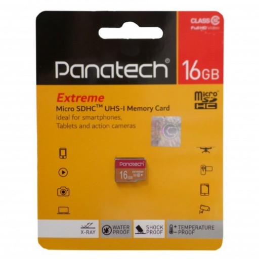 مموری 16 رم میکرو پاناتک PanatecH  UHS-1 بدون اداپتور کلاس 10