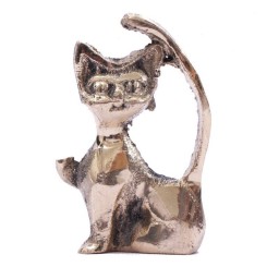 مجسمه برنجی گربه مناسب برای دکور و اکسسوری