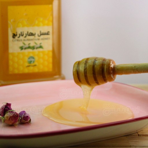 عسل طبیعی بهارنارنج بزرگ 1 کیلوگرمی