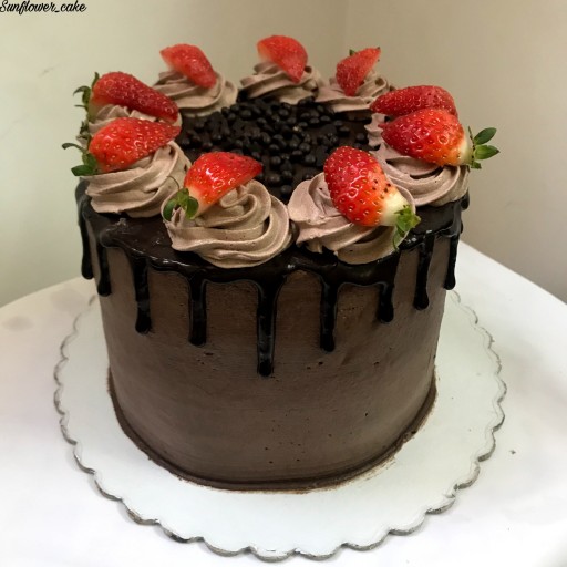 کیک شکلاتی 1 کیلویی