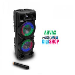 اسپیکر بلوتوثی مدل  ZQS-8210 Speaker  تایپ C بهمراه میکروفون بی سیم  و کنترل