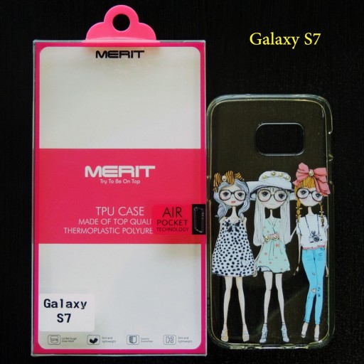 کاور (قاب) مریت مدل 3girls مناسب برای گوشی موبایل سامسونگ Galaxy S7 - A3 2016 - A7 2016 و هوآوی GR3 و اچ تی سی  M10 - X9
