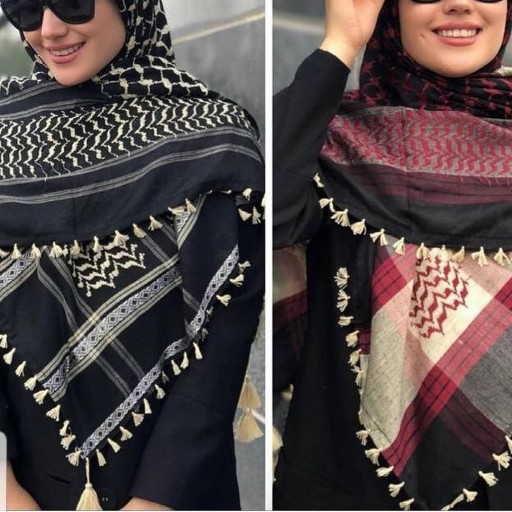 روسری عربی نخی خنک تابستانی