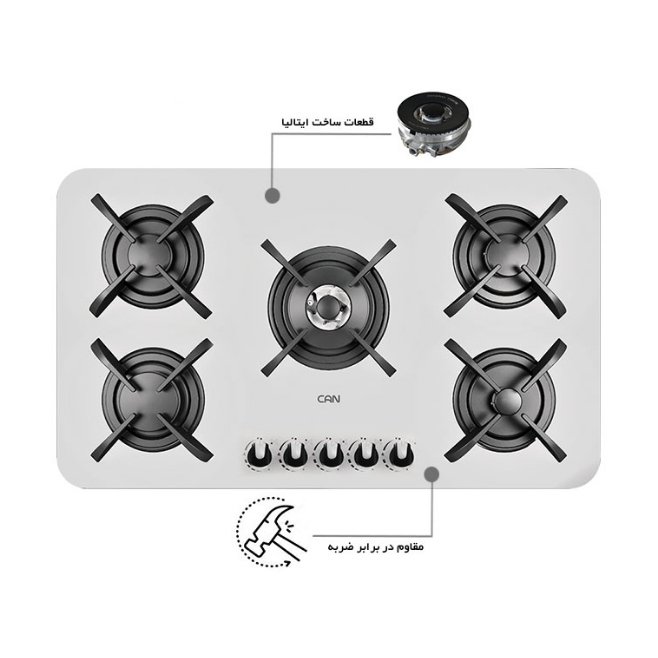 گاز صفحه ای کن پاردیک W