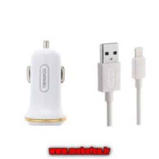 شارژر فندکی ترانیو مدل c11 همراه به همراه کابل تبدیل microUSB