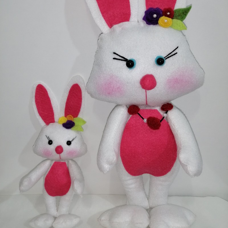 عروسک خرگوش مادر دختر (جفت)