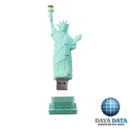 فلش مموری فانتزی 16 گیگ طرح مجسمه آزادی USB2 با 24 ماه ضمانت DPL1071-1