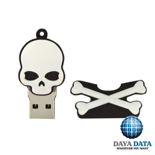فلش مموری فانتزی 16 گیگ طرح علامت مرگ USB2 با 24 ماه ضمانت DPL1109-1