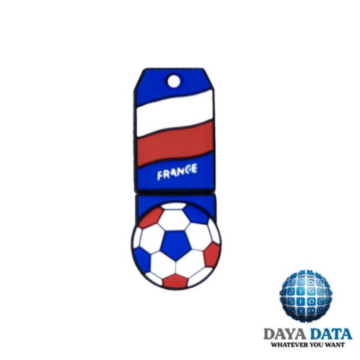 فلش مموری فانتزی 32 گیگ طرح پرچم فرانسه USB2 با 24 ماه ضمانت DPL1183-3
