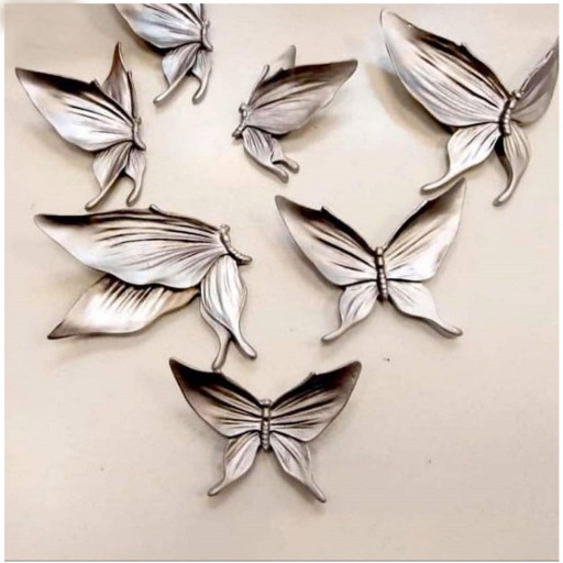 دیوارکوب طرح پروانه  (مجموعه 7 عددی) ونداهایپر