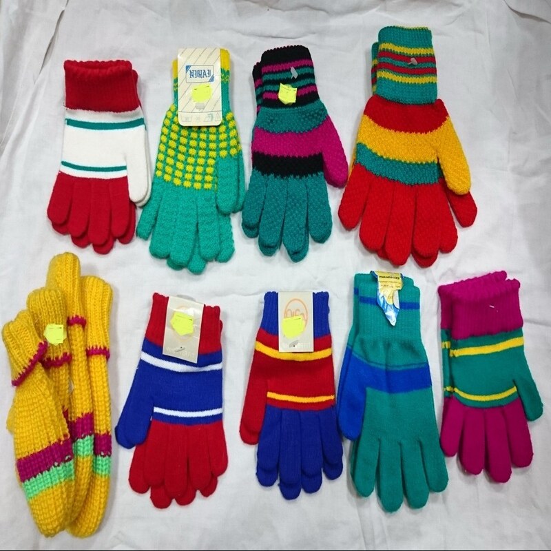 18 جفت دستکش بچگانه (قیمت حراجی)